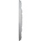 Ekena Millwork Apollo Ceiling Medallion (Fits Canopies up to 5 5/8"), 16 1/2"OD x 3 5/8"ID x 1 1/8"P, Frost CM16APFRF - alternate 4